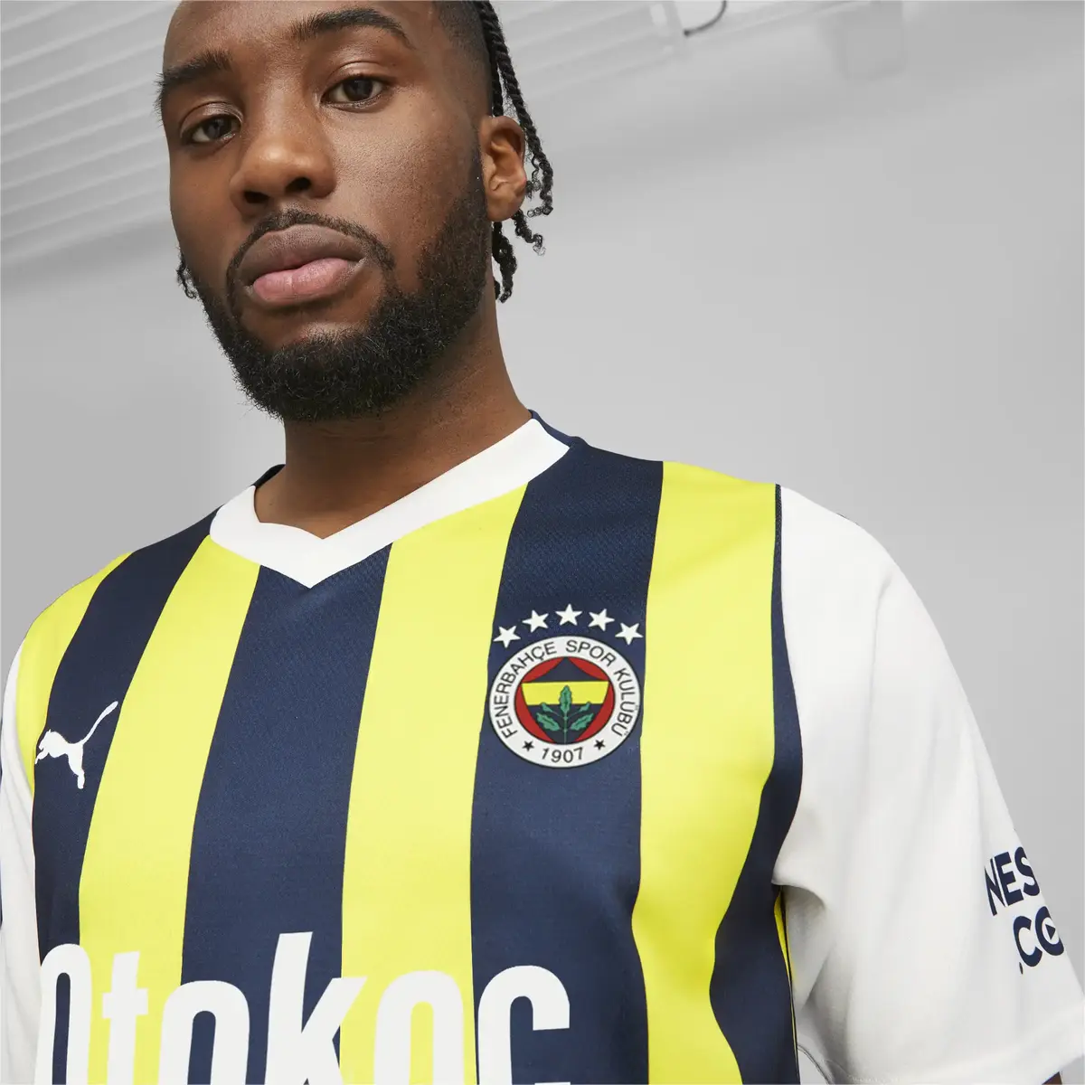 Puma FSK Home Jersey Medieval Blue-Bl Mavi Erkek Takım Forması