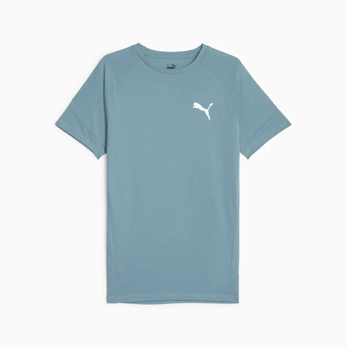 Puma EVOSTRIPE Tee Mavi Erkek T-shirt