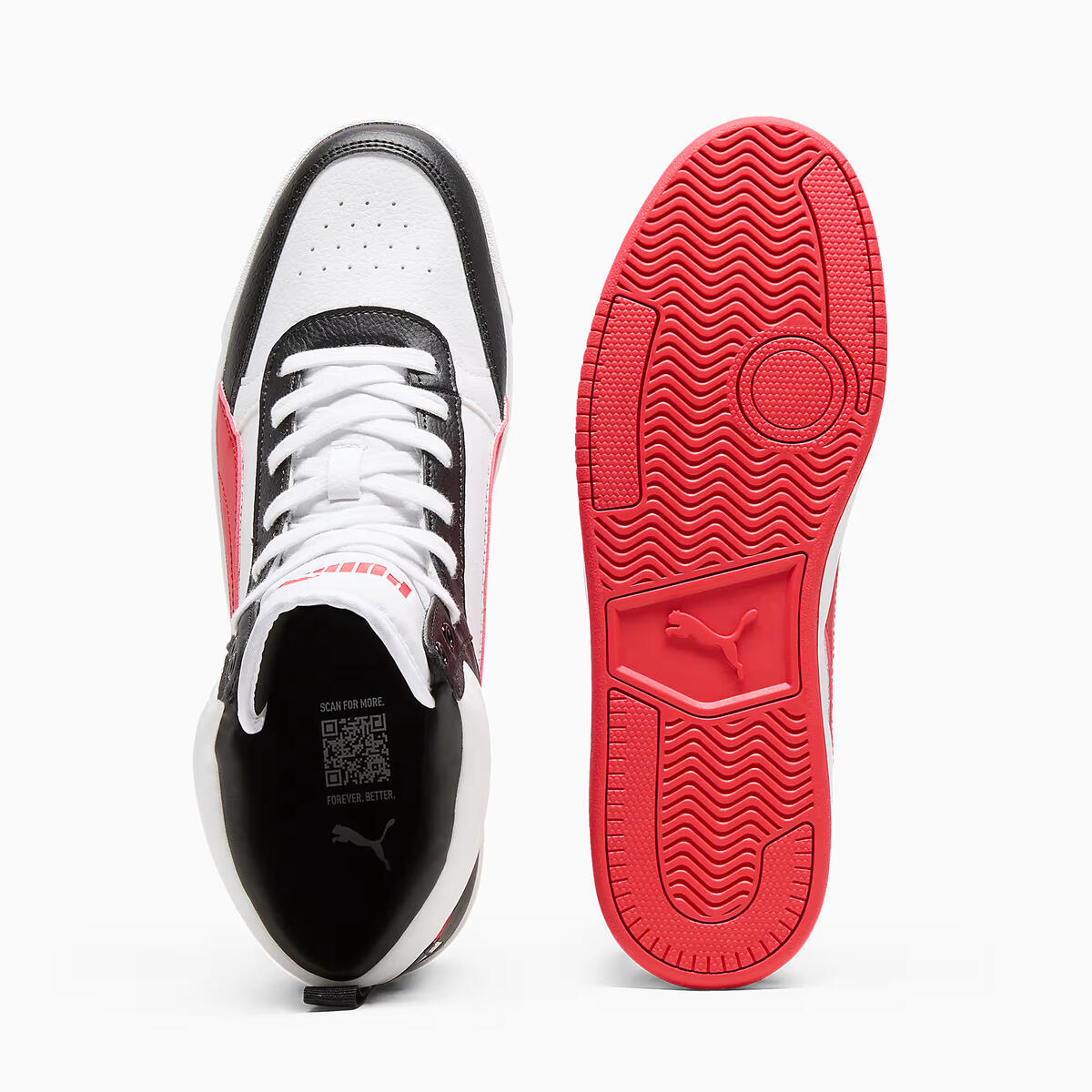 Puma Dribble Mid SL Beyaz Erkek Spor Ayakkabı & Sneaker