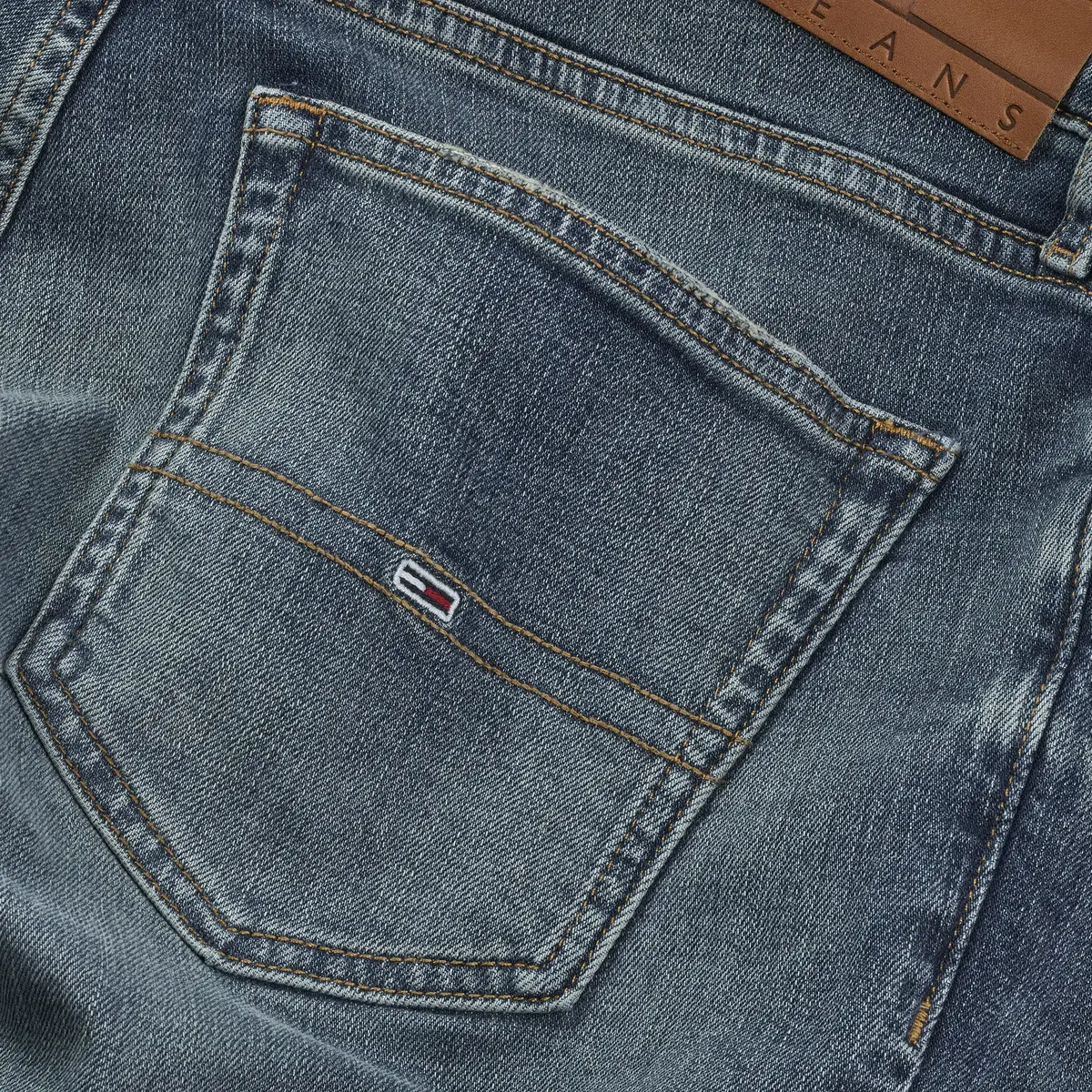 Tommy Hilfiger AUSTIN SLIM TPRD BI5, 1BK Lacivert Erkek Jean Pantolon