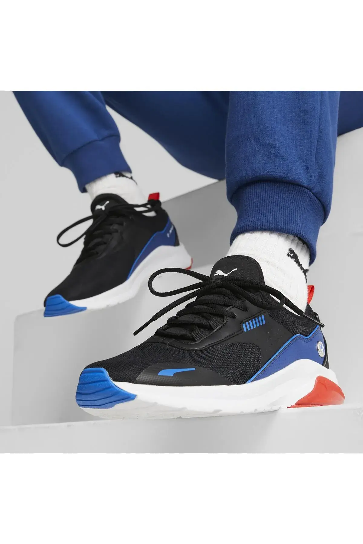 Puma BMW MMS Electron E Pro Siyah Erkek Günlük Spor Ayakkabı