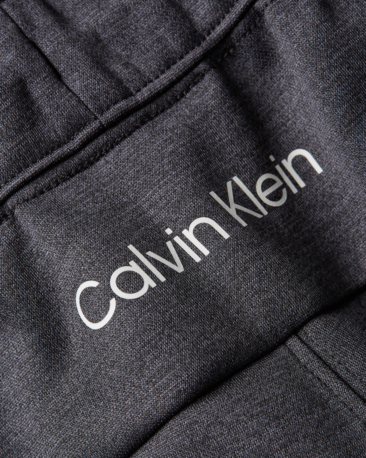 Calvin Klein WO/PW - KNIT PANT Erkek Siyah Eşofman Altı