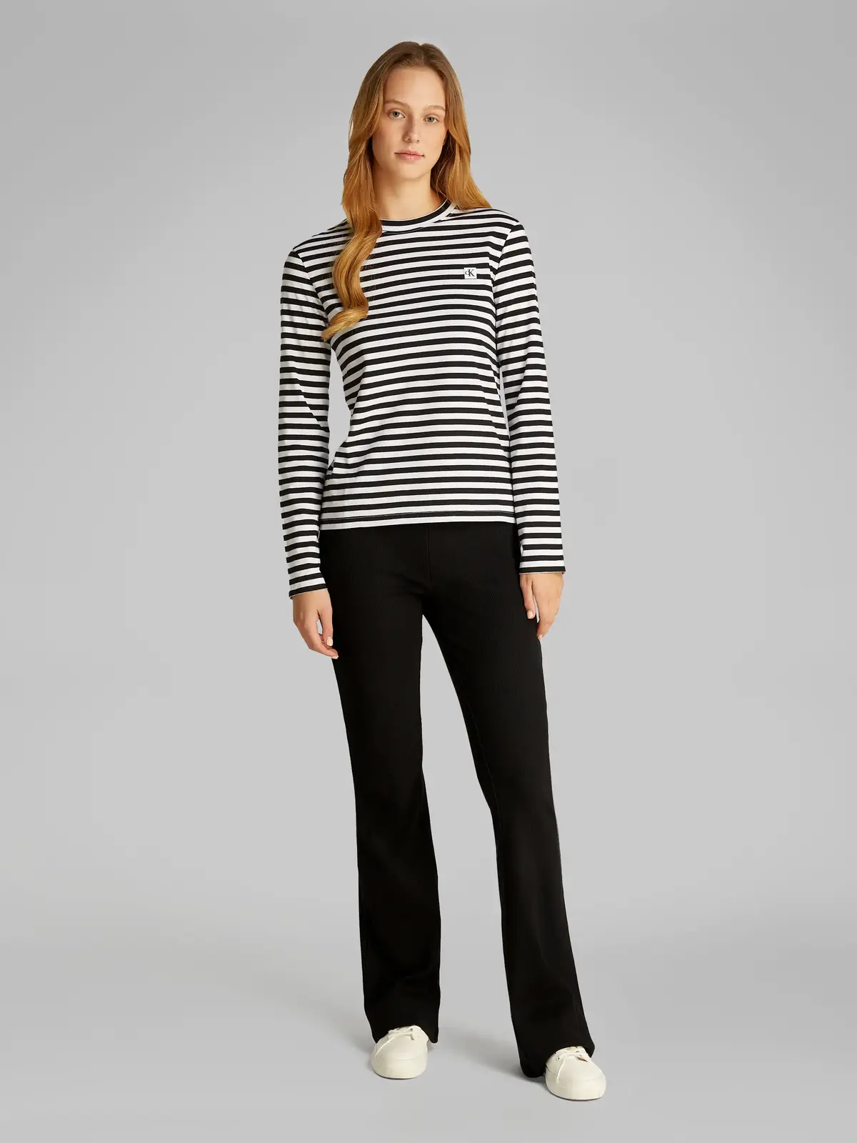 WOVEN LABEL WIDE LEG, BEH