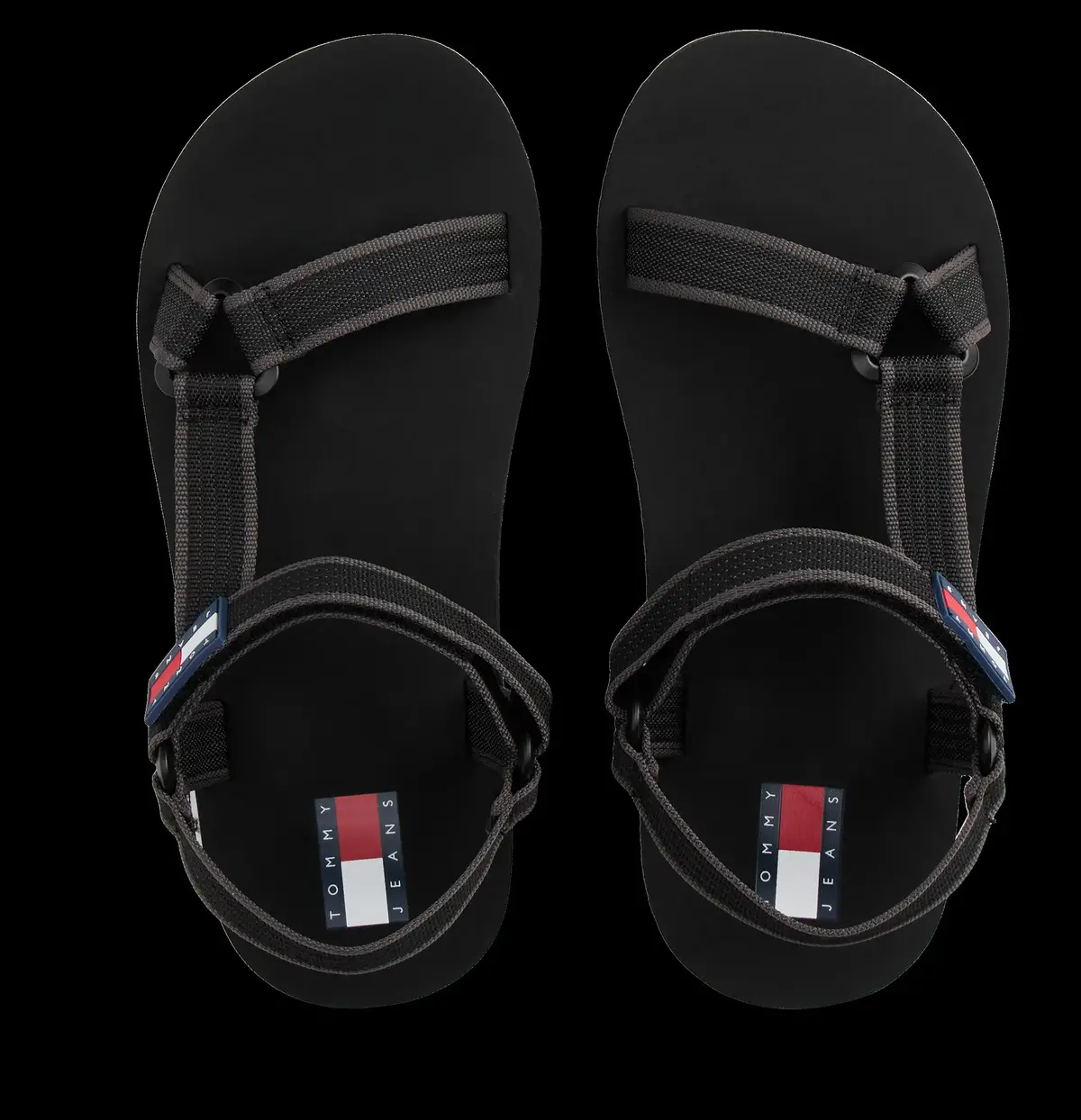 Tommy Hilfiger TJM CASUAL SANDAL, BDS Siyah Erkek Terlik