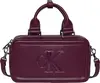 Calvin Klein BOLD CK ELONGATED MINI TOTE Kadın Bordo El Çanta