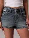 Calvin Klein HOT SHORT HUDSON BLUE Mavi Kadın Şort Calvin Klein HOT SHORT HUDSON BLUE Mavi Kadın Şort
