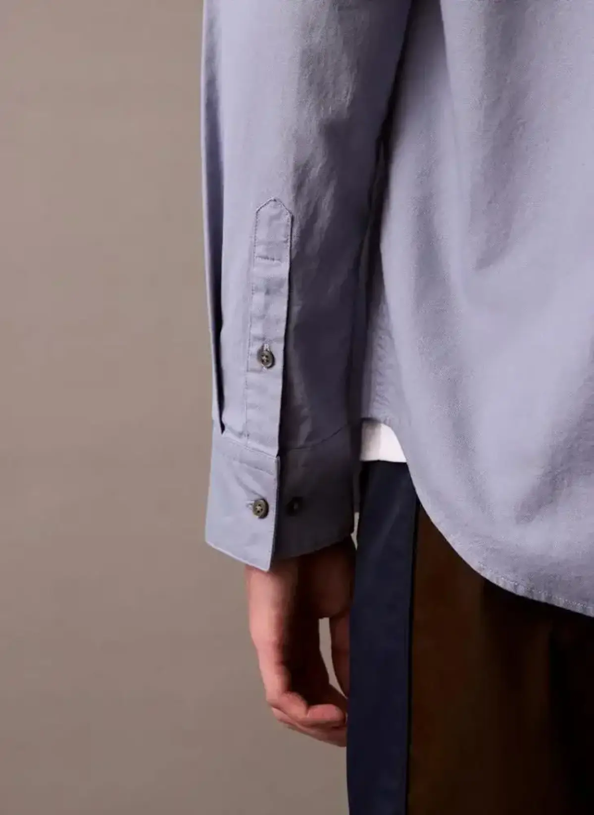 Calvin Klein LS SOLID OXFORD CLASSIC SHIRT Mavi Erkek Gömlek Calvin Klein LS SOLID OXFORD CLASSIC SHIRT Mavi Erkek Gömlek