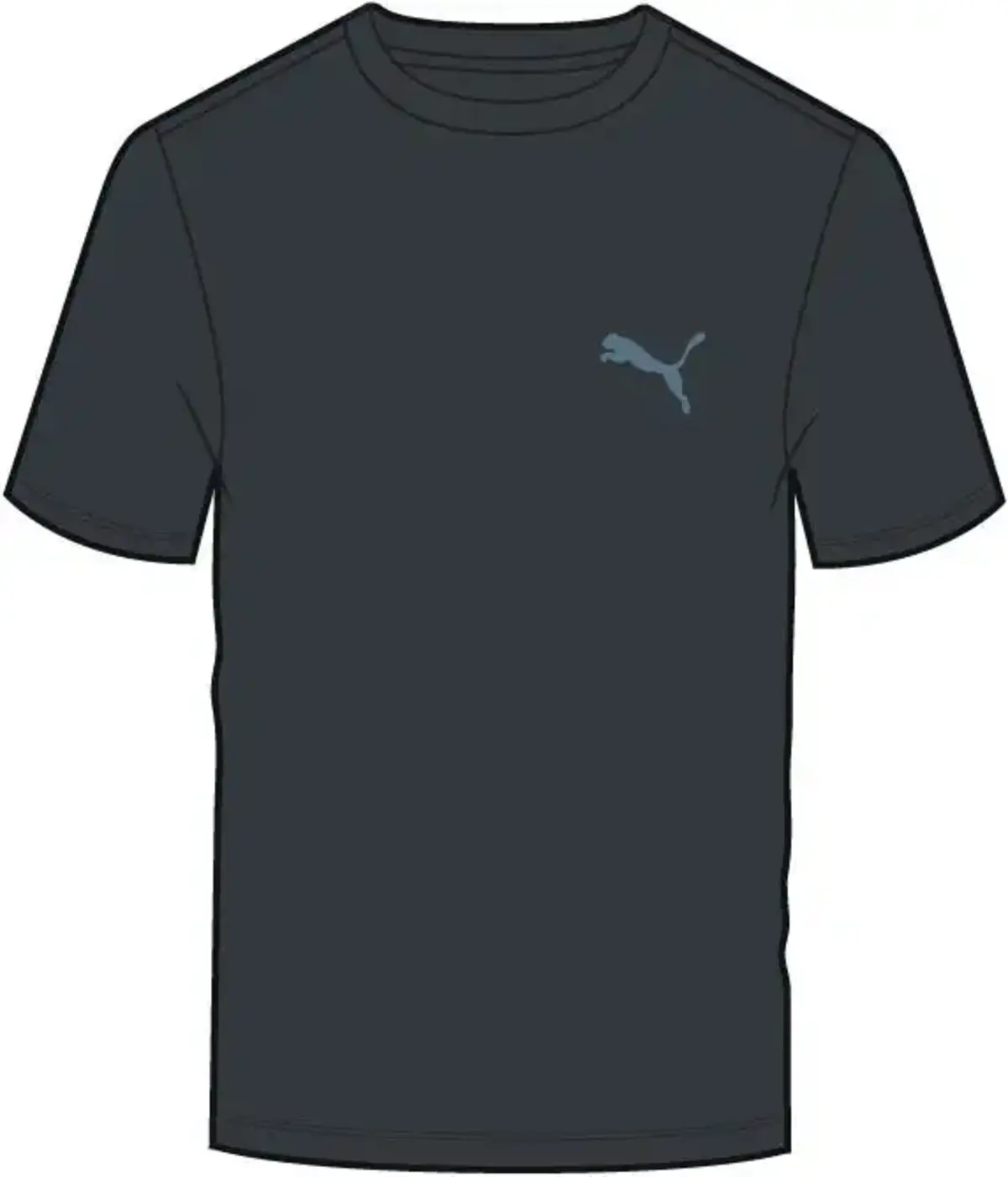 Puma ESS BETTER Tee Flat Dark Gray Gri Erkek T-Shirt