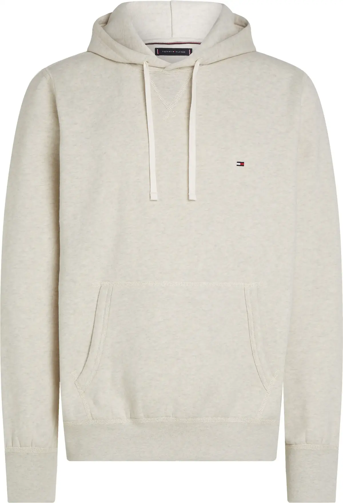 Tommy Hilfiger ESSENTIAL FLEECE HOO Erkek Bej Sweatshirt