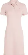 Tommy Hilfiger 1985 SLIM PIQUE POLO, TQN Pembe Kadın Elbise-Etek