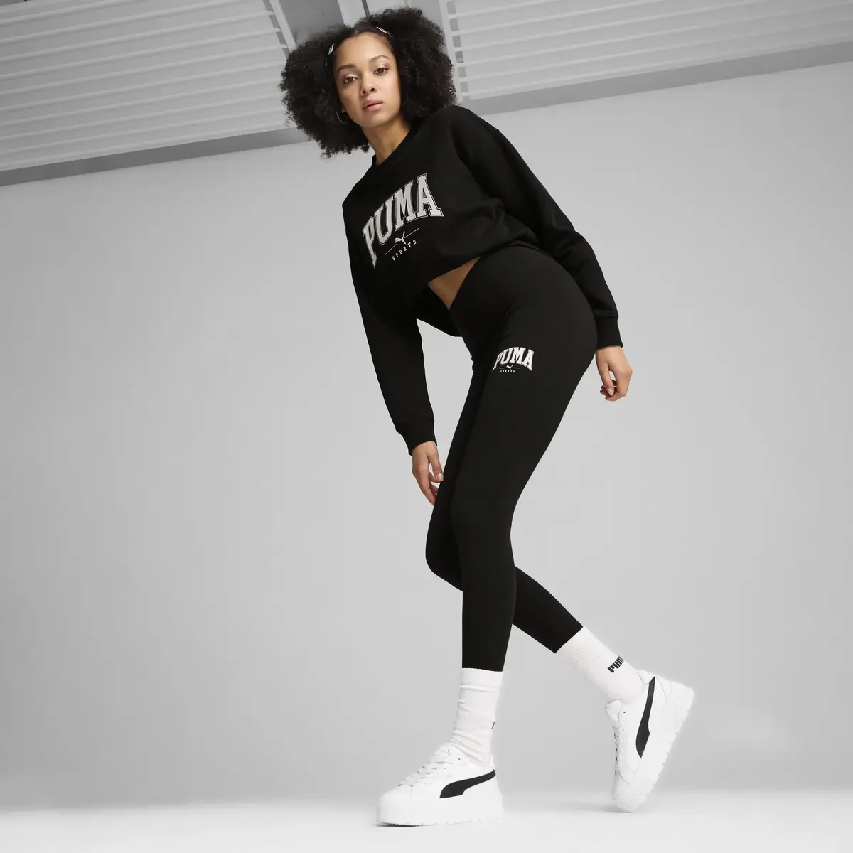Puma SQUAD Leggings Siyah Kadın Tayt