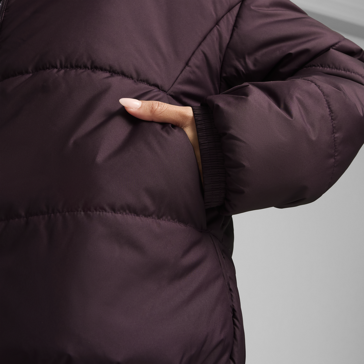 Puma Classics Padded Jacket Bordo Kadın Mont