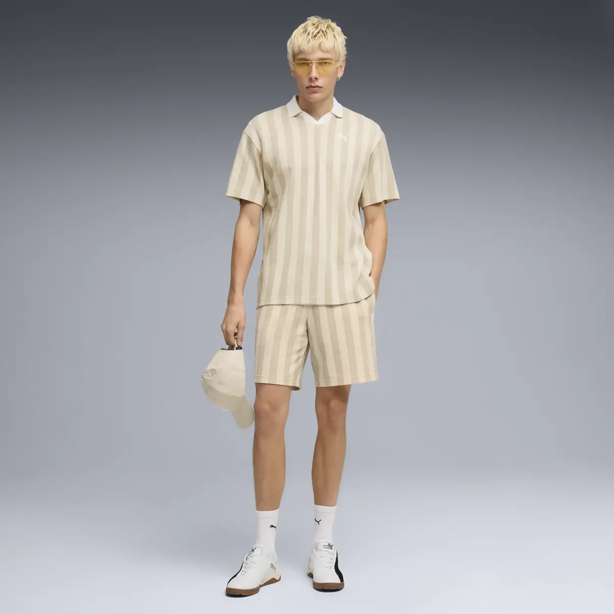Puma CLASS 8" Shorts Bej Erkek Şort