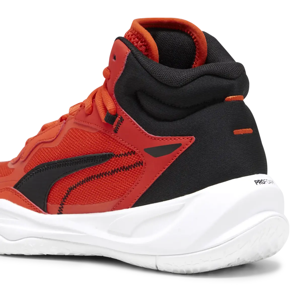 Puma Playmaker Pro Mid JR Kırmızı Erkek Çocuk Basketbol Ayakkabısı
