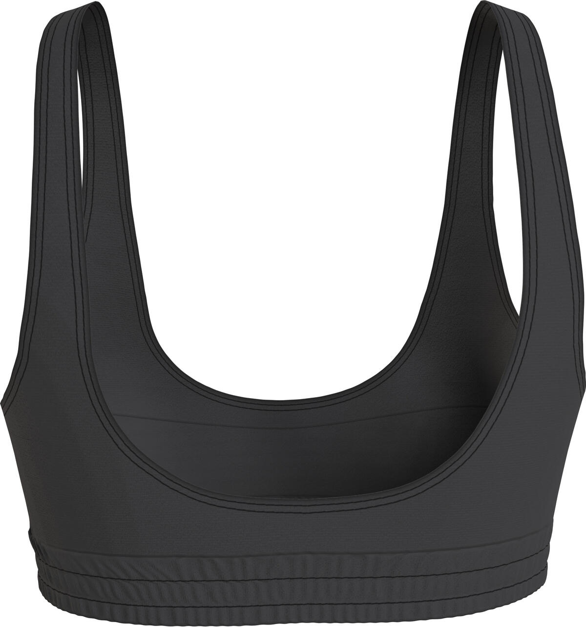Calvin Klein BRALETTE-RP Kadın Siyah Bikini Üstü