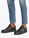 Tommy Hilfiger (NEW) TJM RETRO BASK, BDS Siyah Erkek Spor Ayakkabı & Sneaker