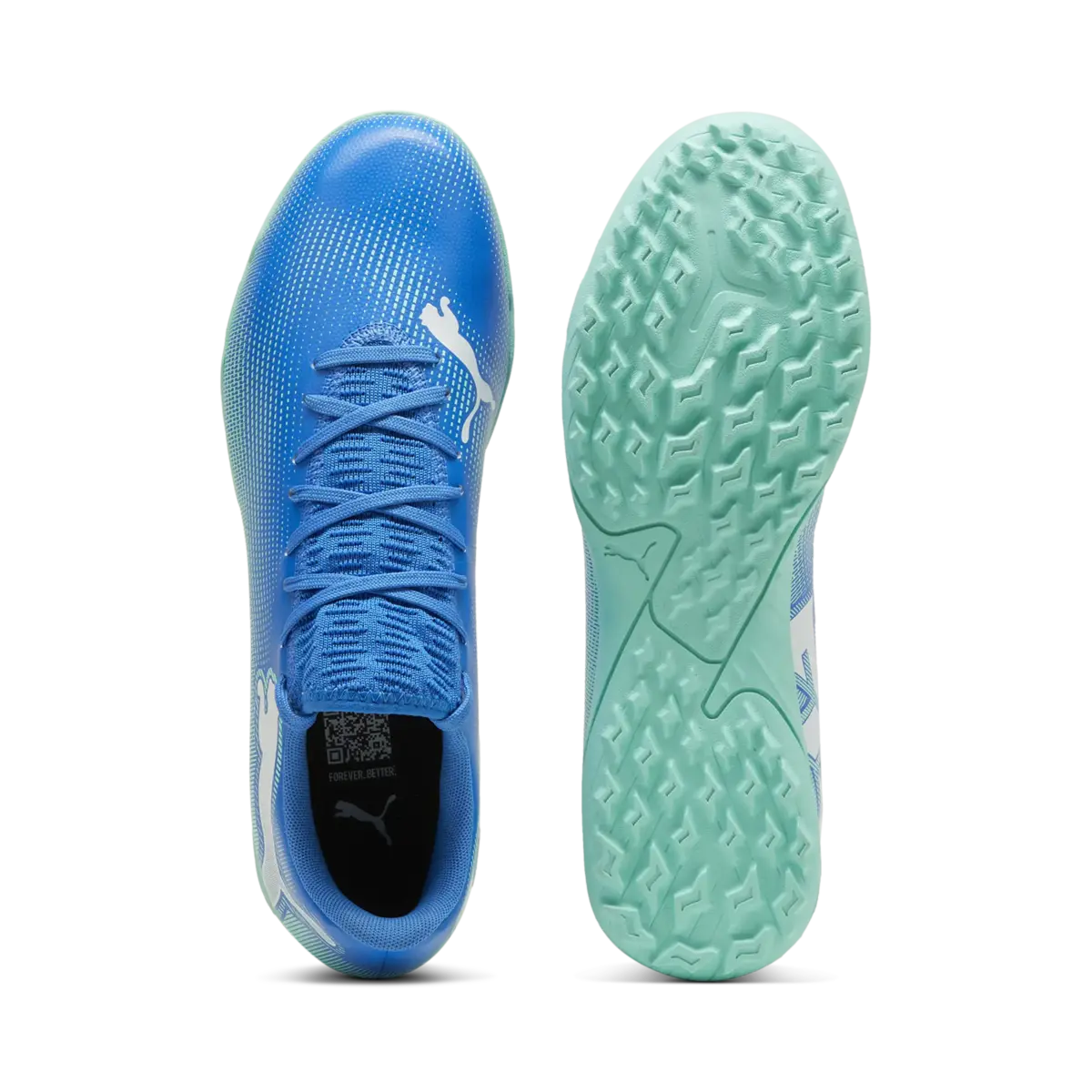 Puma FUTURE 7 PLAY TT Mavi Unisex Halı Saha Ayakkabısı