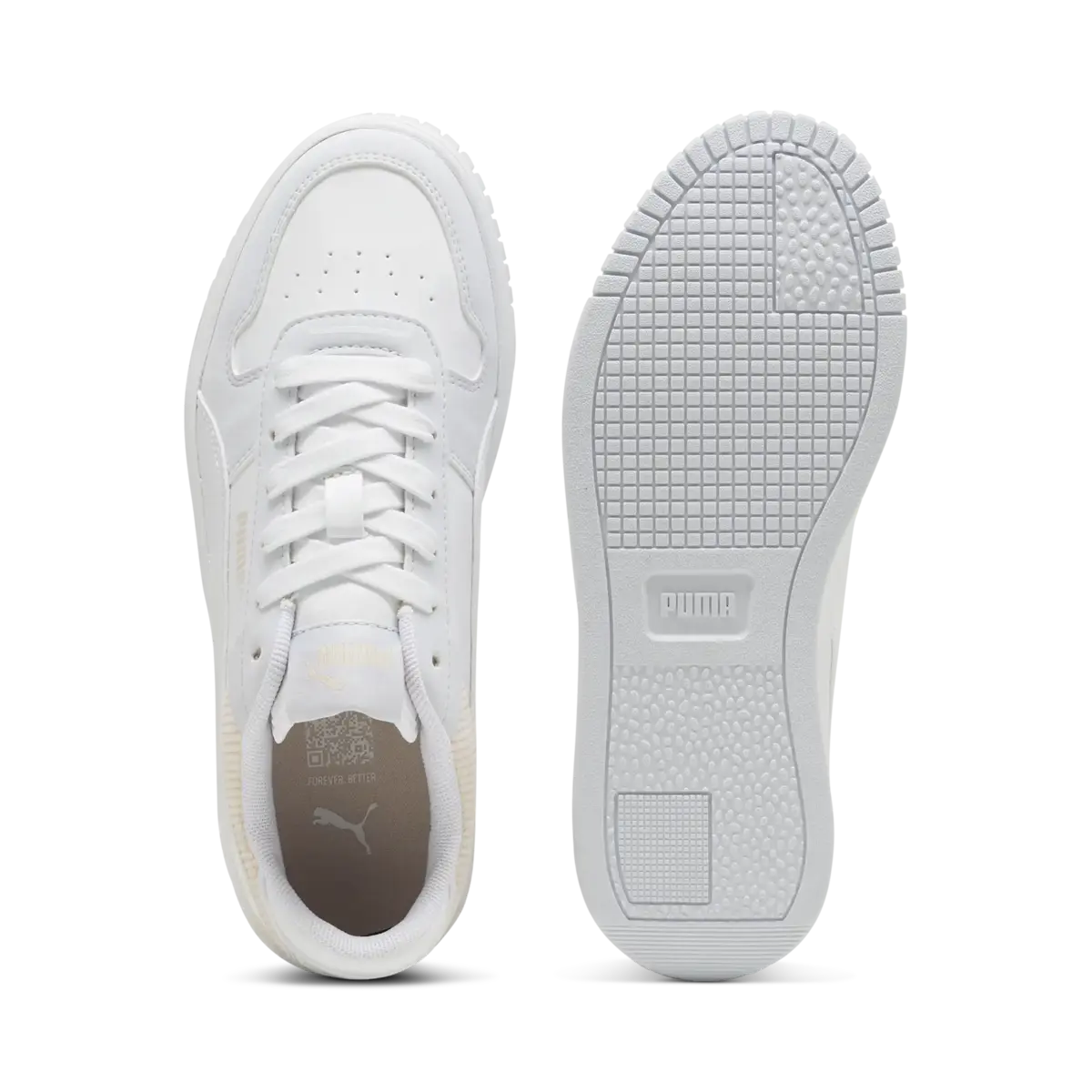 Puma Carina Street Cord Jr Beyaz Unisex Günlük Spor Ayakkabı