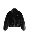 Tommy Hilfiger TJW FAUX FUR BOMBER Siyah Kadın Mont