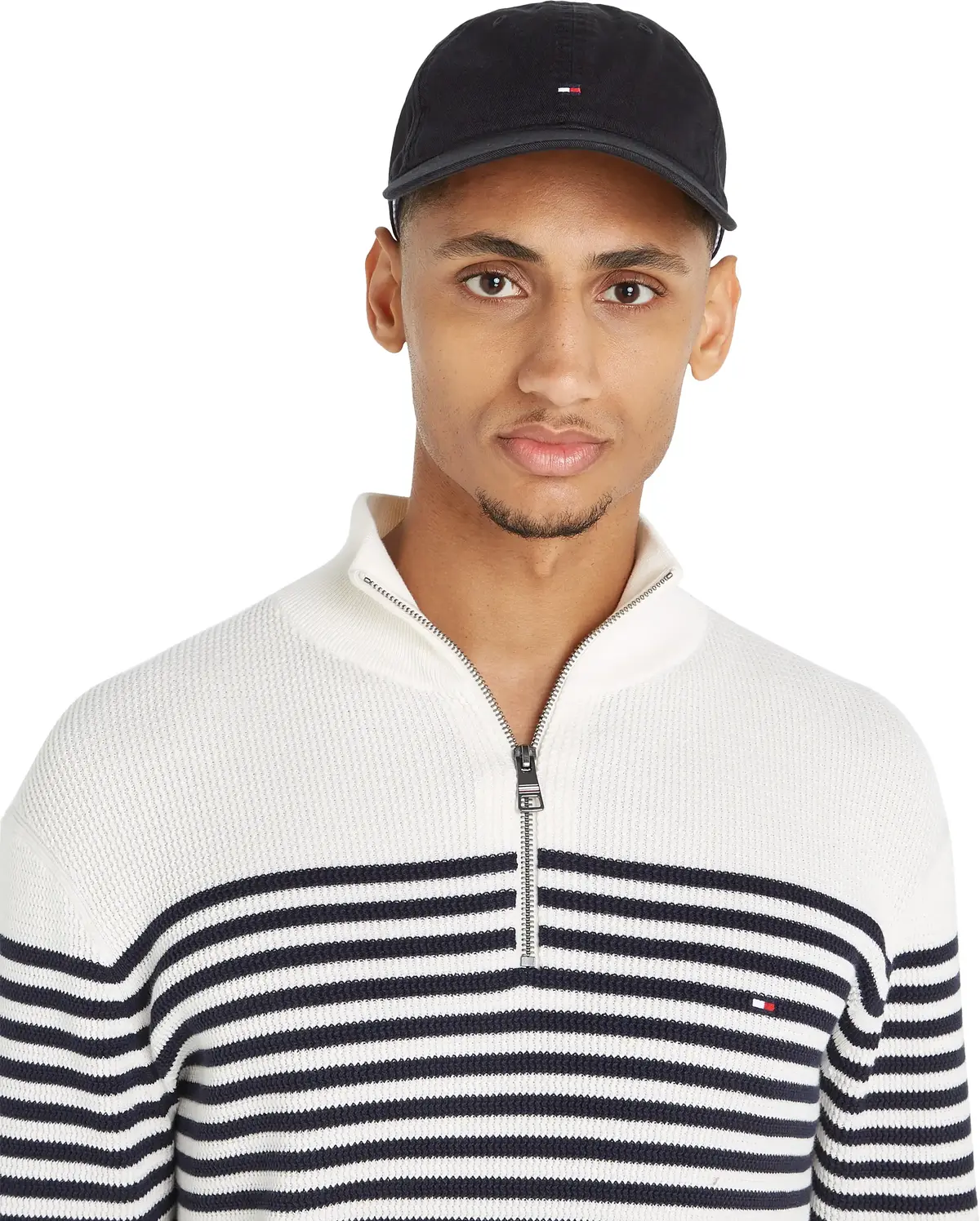 Tommy Hilfiger TH FLAG SOFT 6 PANEL, BDS Siyah Erkek Şapka