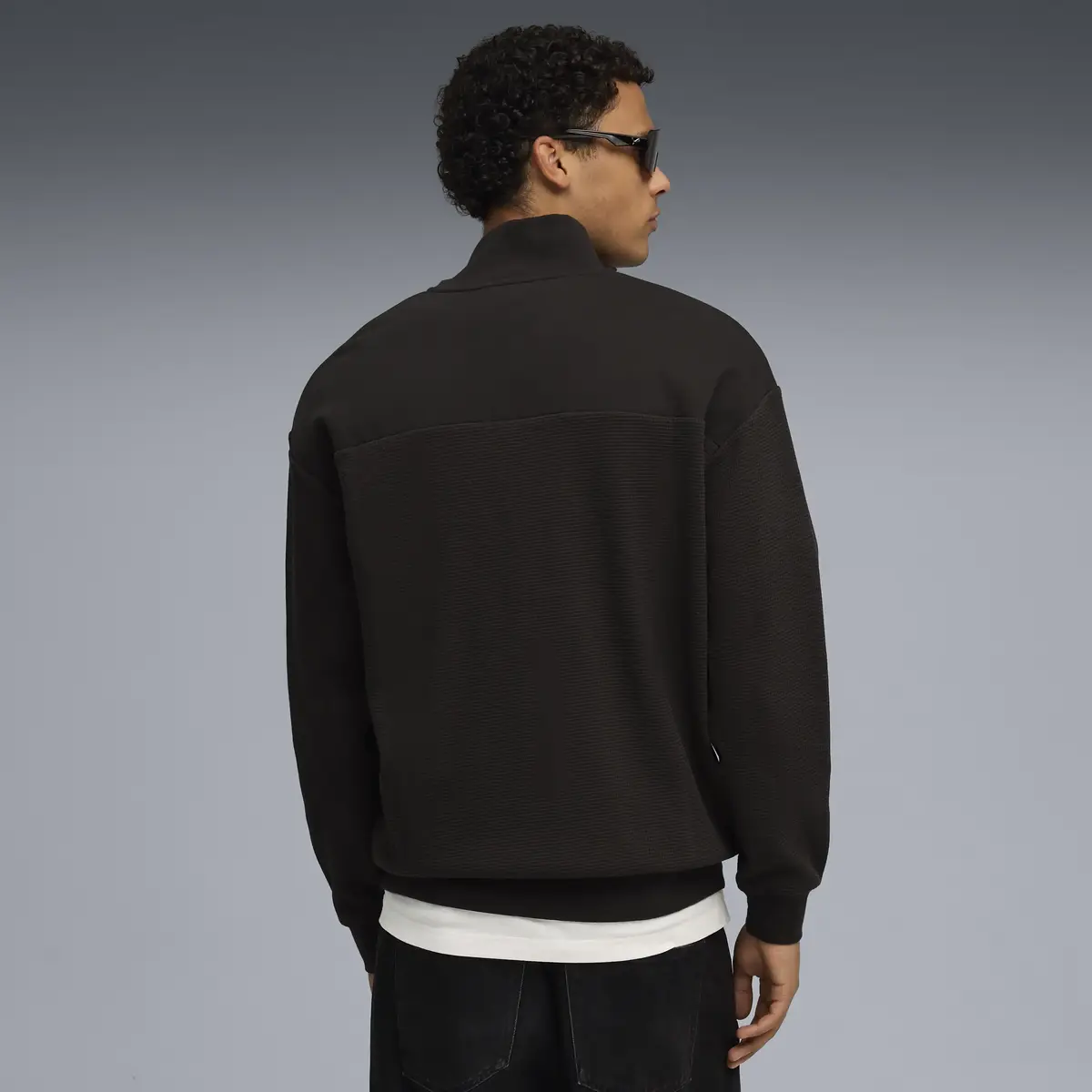 PUMA PUMA CLASS Track Jacket Erkek Siyah Fermuarlı Ceket