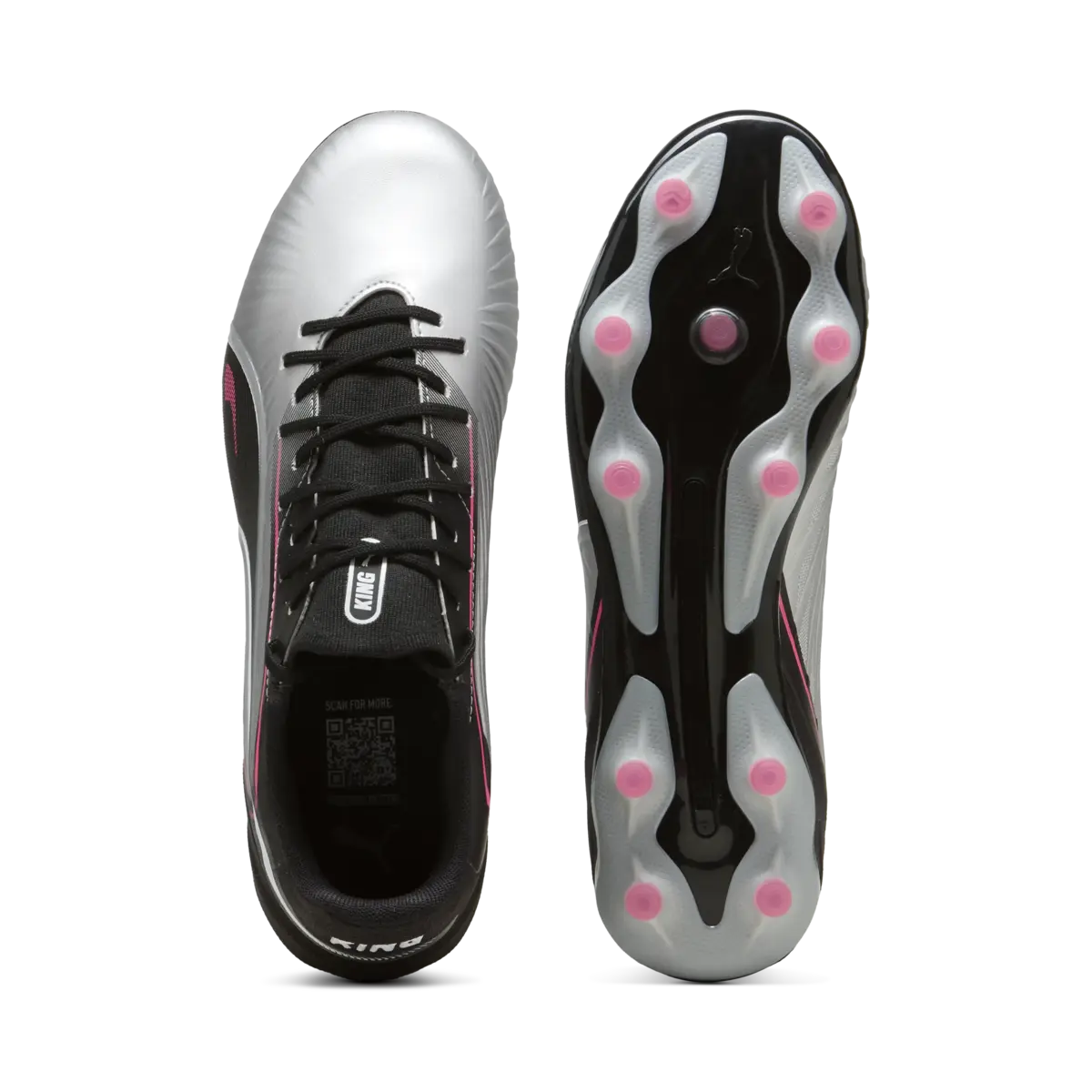 Puma KING MATCH FG/AG Gri Unisex Krampon