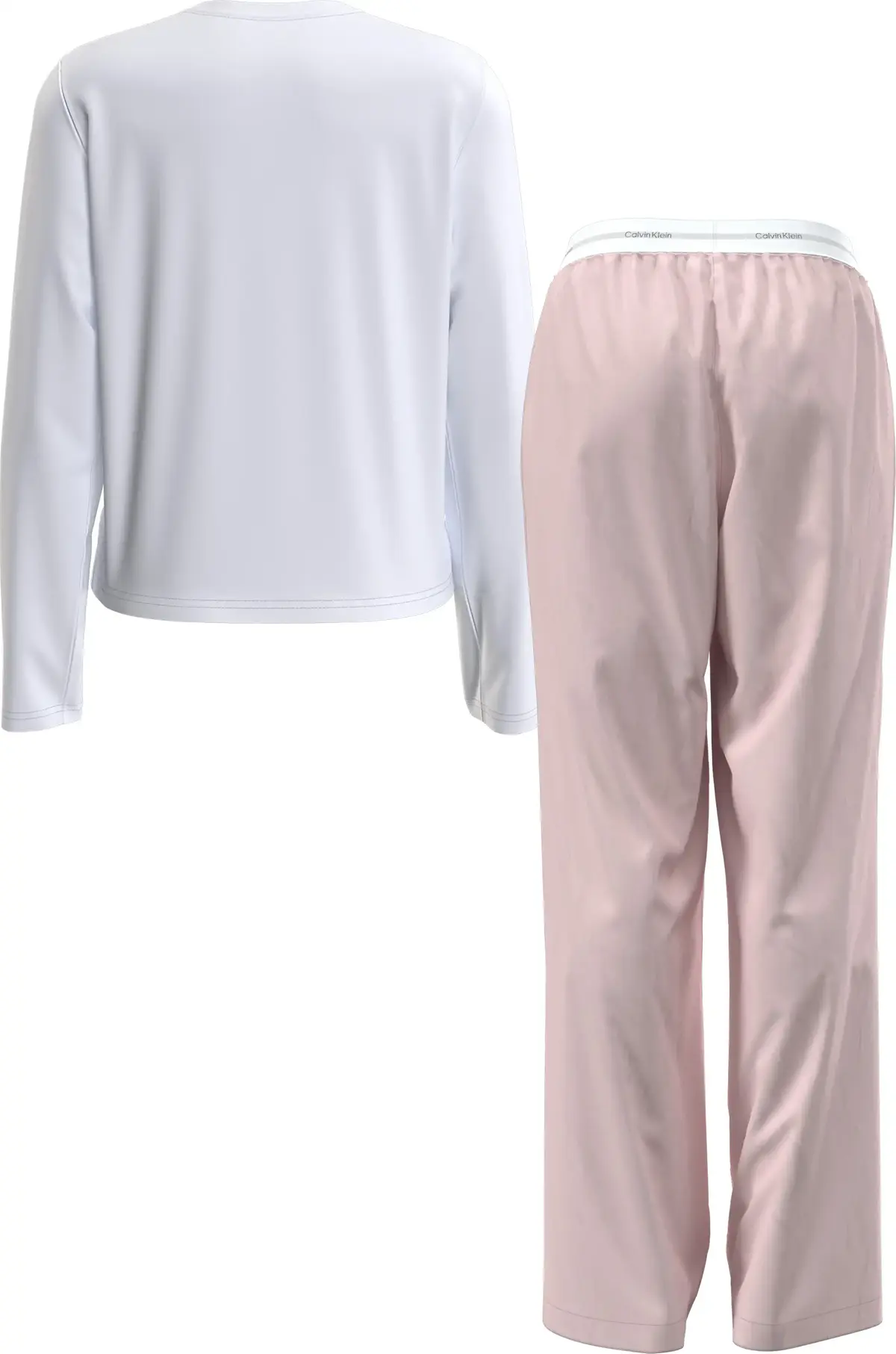 Calvin Klein LS PANT SET Pembe Kadın Eşofman Takımı