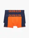 Calvin Klein 2PK TRUNK Erkek Turuncu Boxer Set