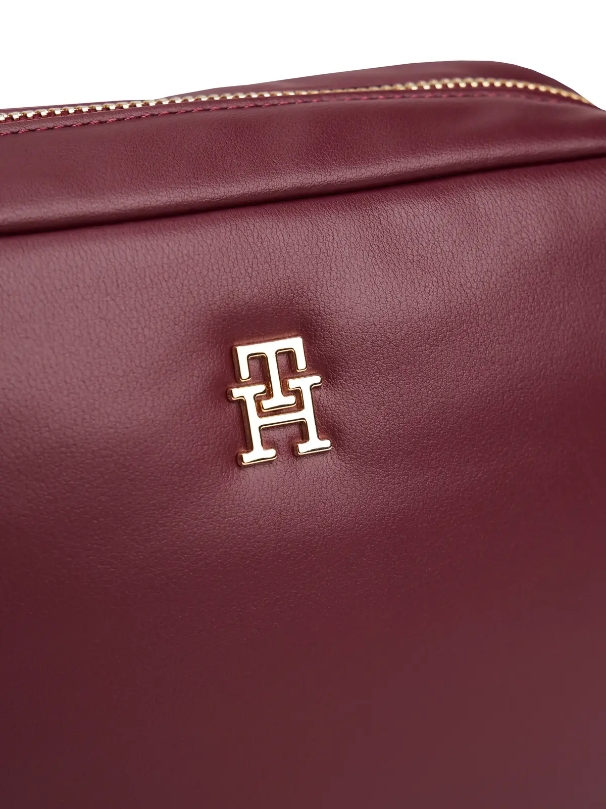 Tommy Hilfiger POPETTE SOFT CAMERA Bag, Bordo Kadın Çanta