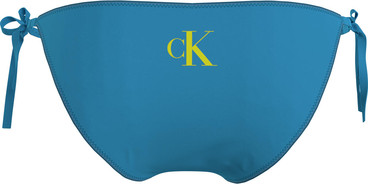 Calvin Klein STRING SIDE TIE Kadın Mavi Bikini Altı