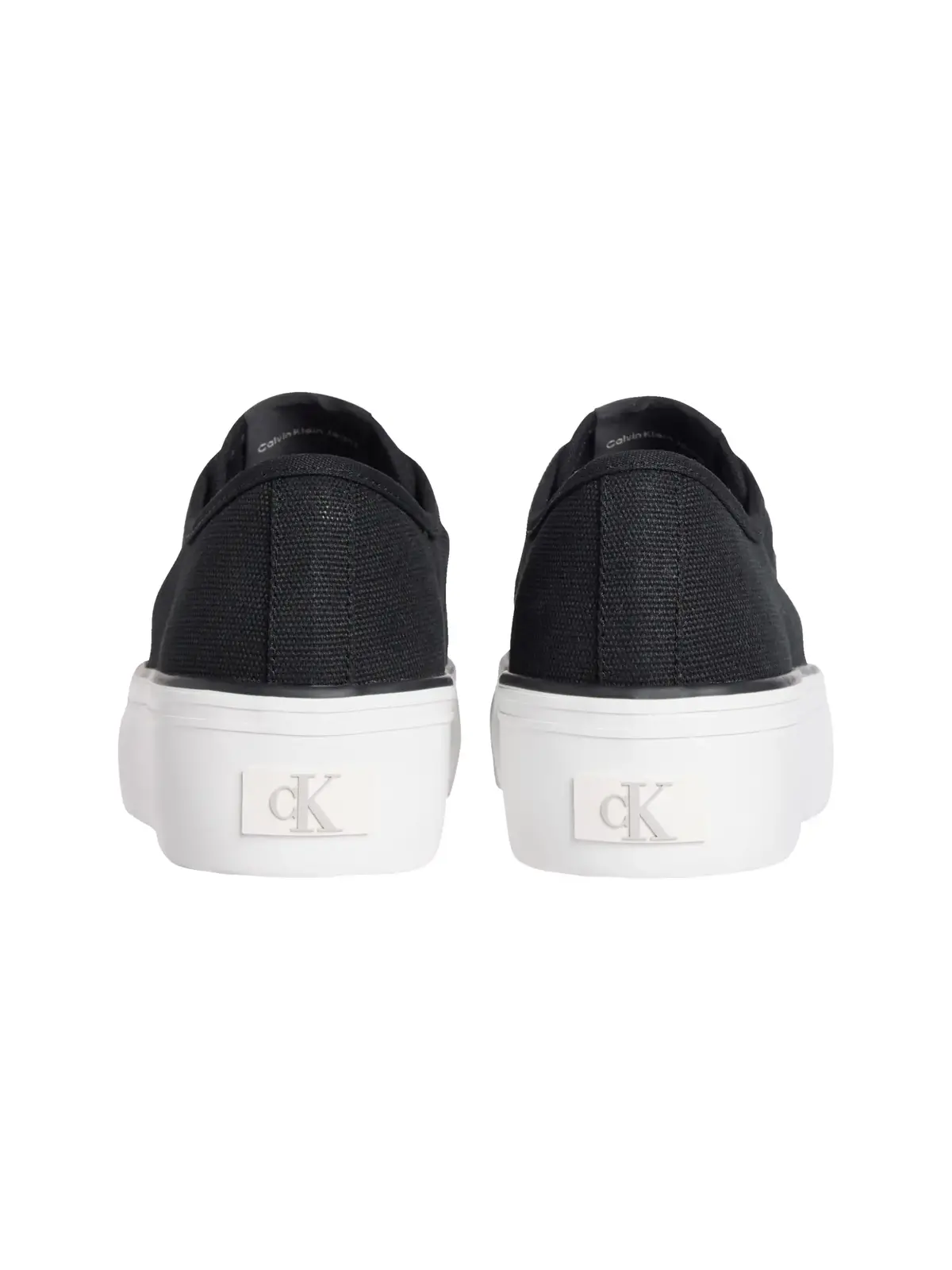 Calvin Klein VULC FLATFORM CTN LO Siyah Kadın Spor Ayakkabı & Sneaker