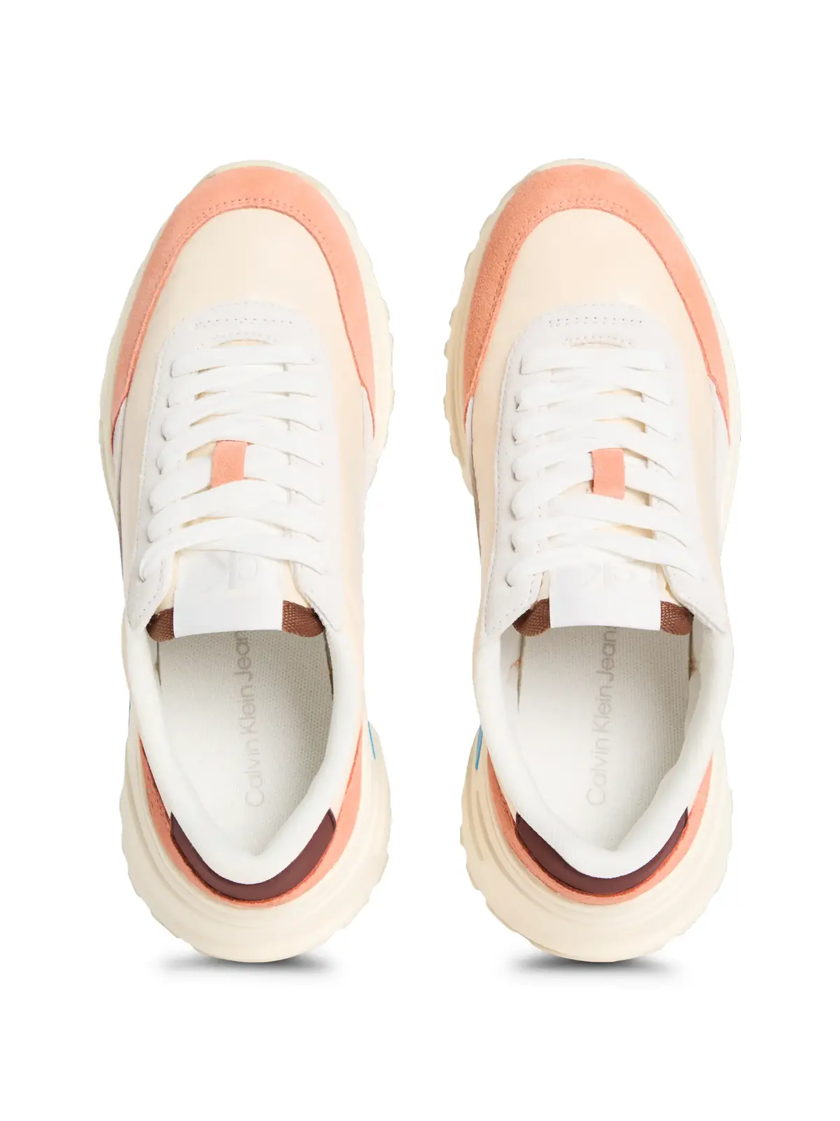 Calvin Klein HIKE RUNNER MG NYLON, 0JH Bej Kadın Sneaker