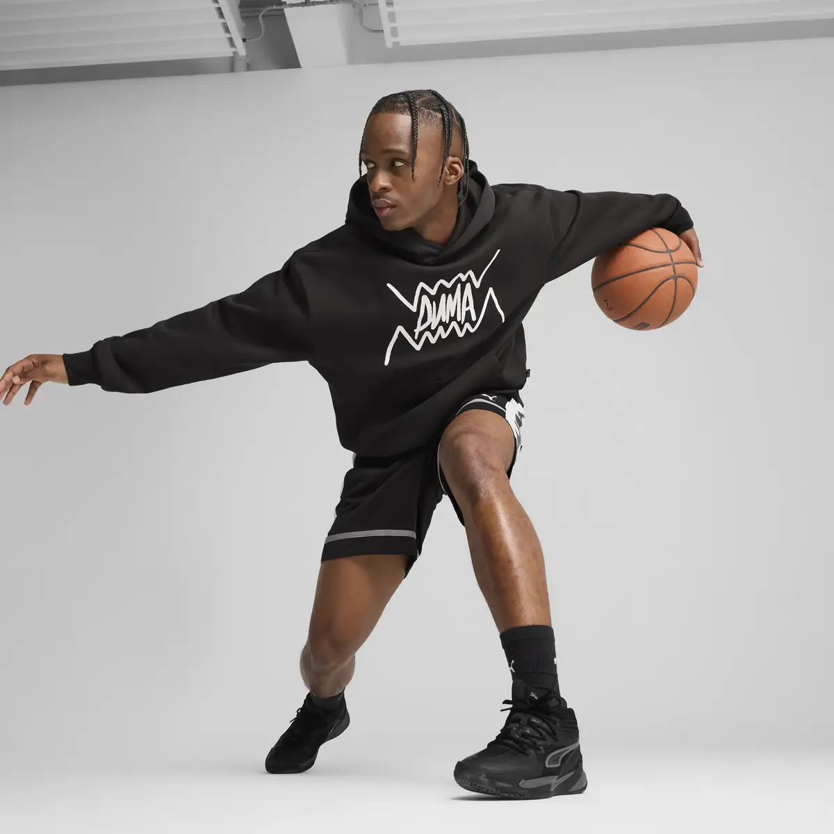Puma Jaws Core Hoodie Siyah Erkek Sweatshirt