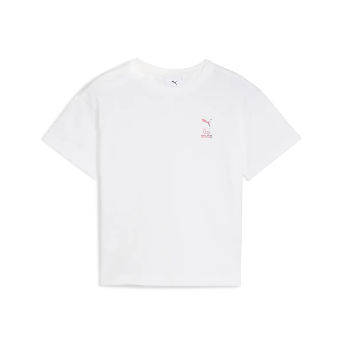 Puma X HK&FR Graphic Tee Beyaz Kız Çocuk T-Shirt & Polo