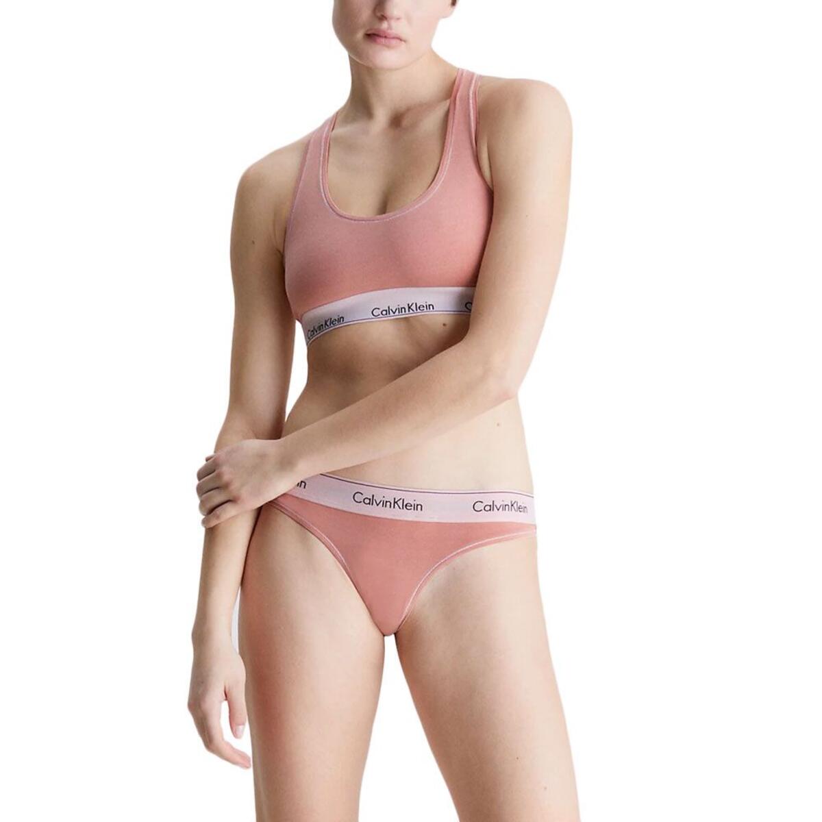 Calvin Klein THONG Kadın Pembe Tanga