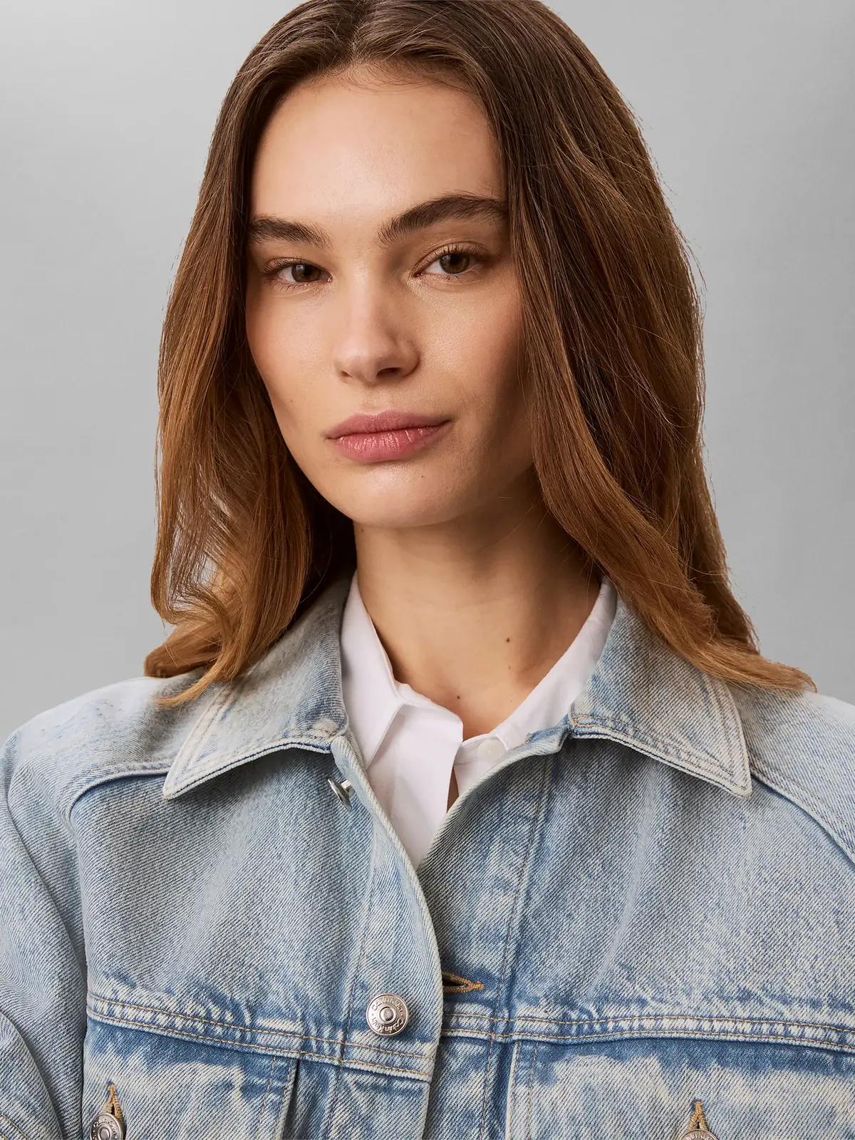 BRANDED BOXY DENIM J, YP3