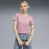 Puma ESS ELEVATED Tee Pembe Kadın T-Shirt & Polo