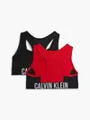 Calvin Klein 2PK BRALETTE Kadın Kırmızı Bralet