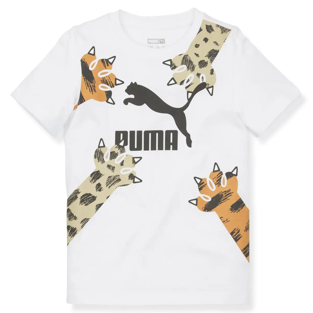 Puma Classics Puma Mates Unisex Çocuk Sarı Desenli T-Shirt