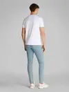 Calvin Klein SS HERO MONOLOGO TEE, YAA Beyaz Erkek T-Shirt & Polo