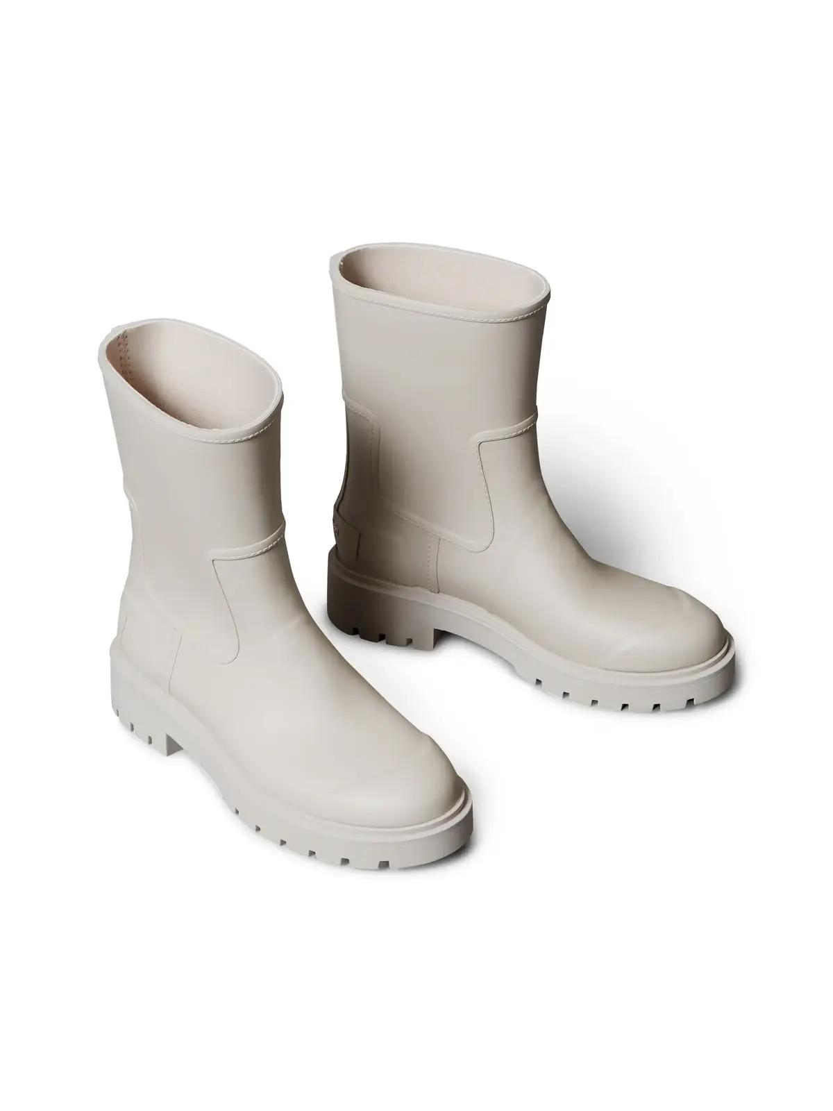Calvin Klein MID RAINBOOT RUBBER Gri Kadın Orta Boy Kauçuk Yağmur Bot