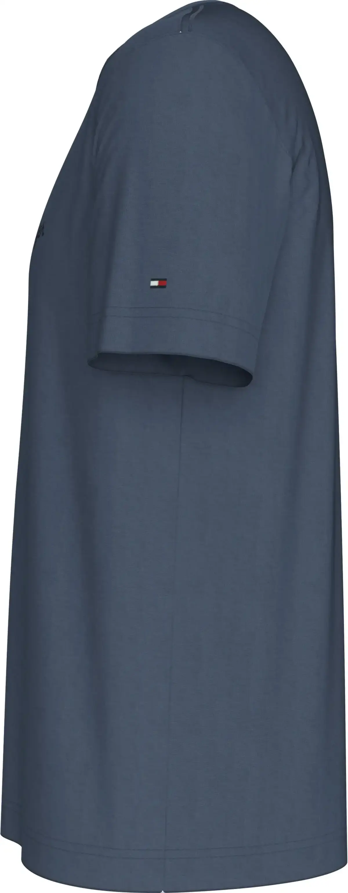 Tommy Hilfiger HILFIGER CHAINSTITCH Erkek Mavi T-Shirt