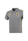 Puma FSK Casuals Polo Medium Gray Heather-Spe Gri Erkek Forma