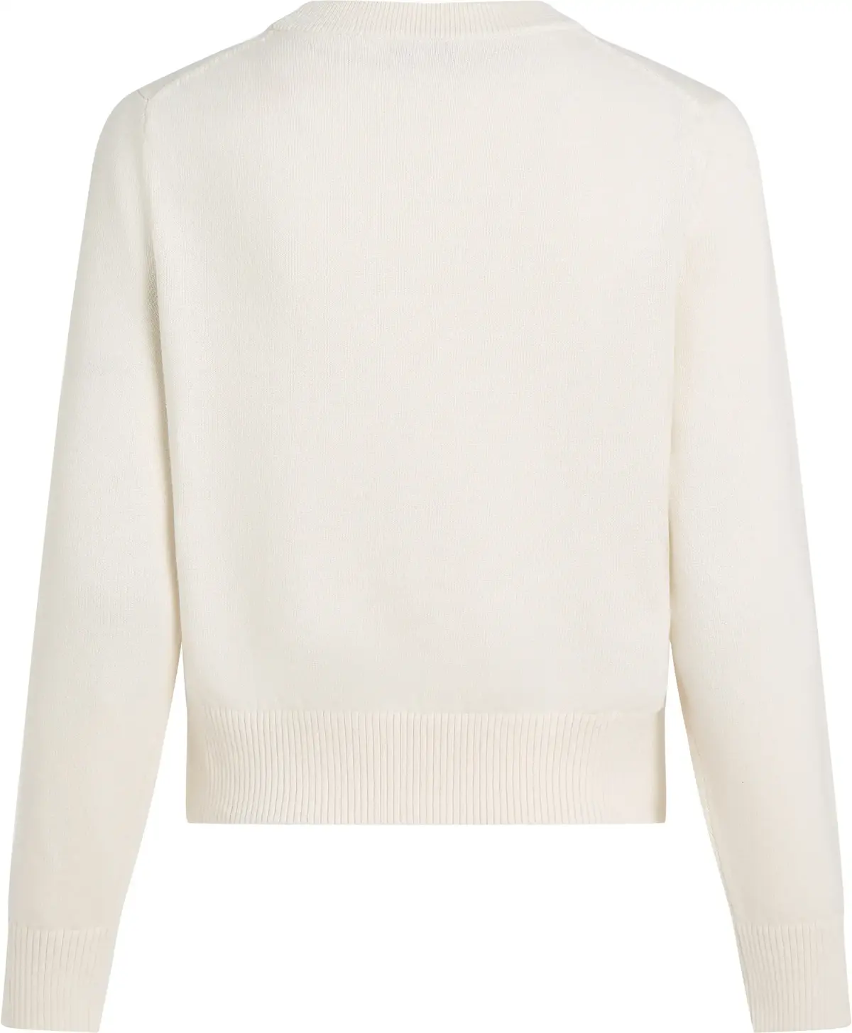 Tommy Hilfiger LOGO C-NECK SWEATER, Z00 Krem Kadın Sweatshirt