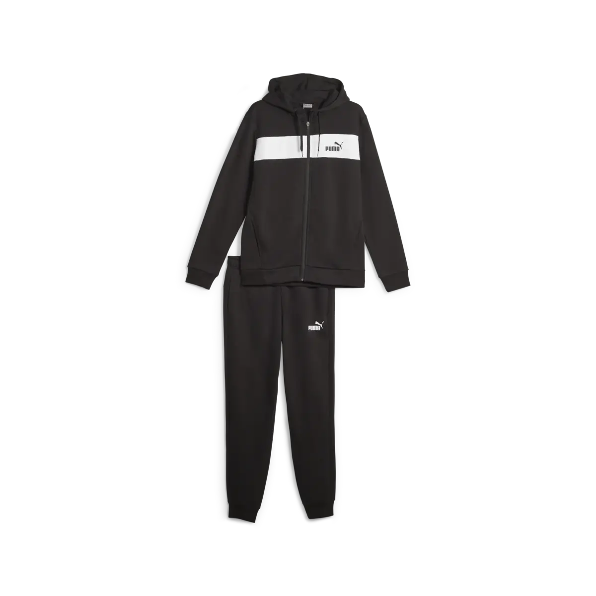 Puma FZ Panel Tracksuit Siyah Erkek Eşofman Takımı