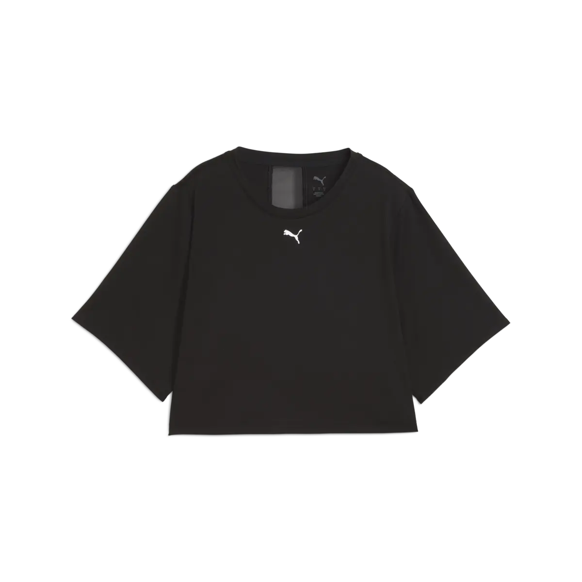 PUMA W CLOUDSPUN MESH TEE Siyah Kadın T-Shirt