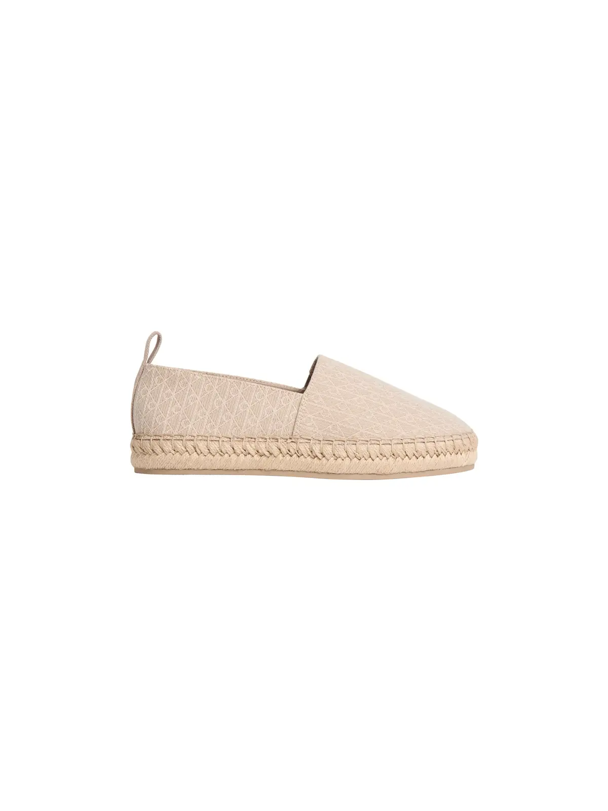 Calvin Klein OBLIQUE ESPADRILLE Bej Kadın Espadril
