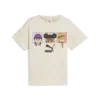 Puma X PLAYMOBIL Graphic Tee Krem Erkek T-Shirt & Polo