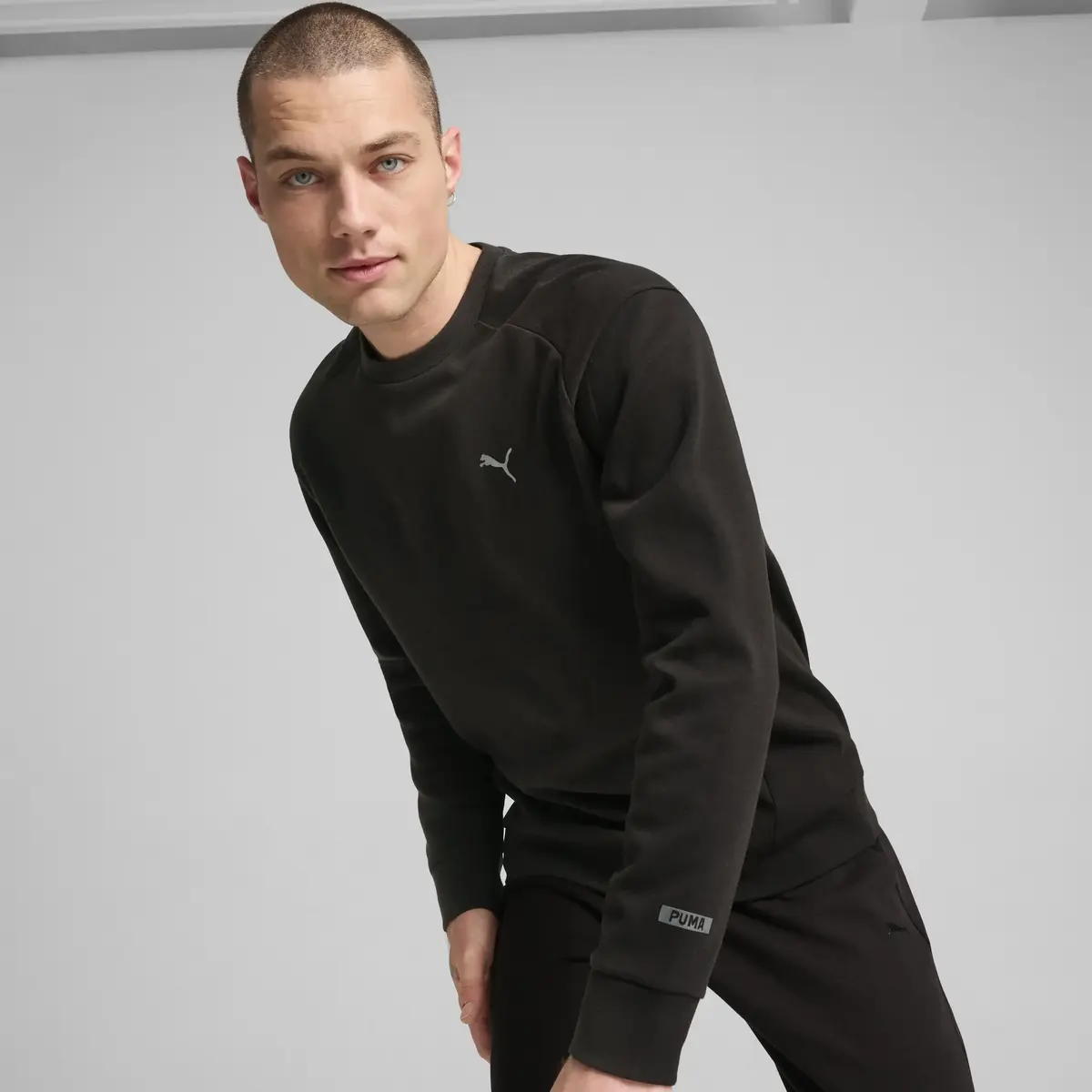 Puma RAD/CAL Crew Siyah Erkek Sweatshirt