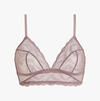 Calvin Klein UNLINED TRIANGLE, LKO Pembe Kadın Bralet